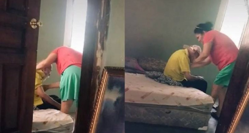 Jovem filma o que mãe faz com seu avô quando não tem ninguém olhando e imagens vão te deixar pasmo