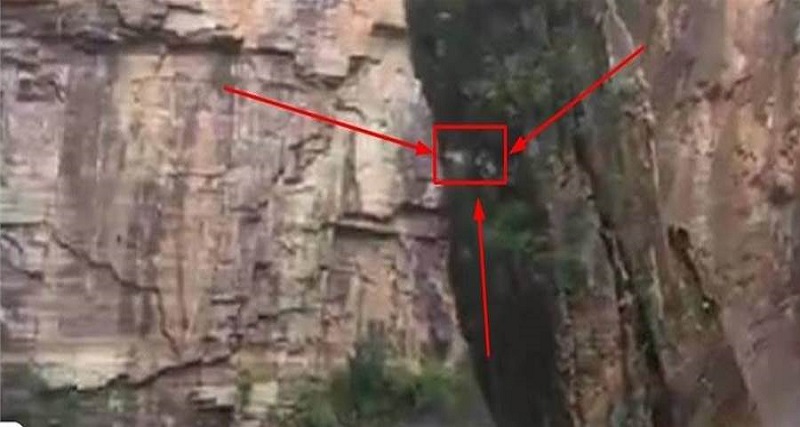 Repare no VÍDEO o que quase ninguém notou que estava na rocha