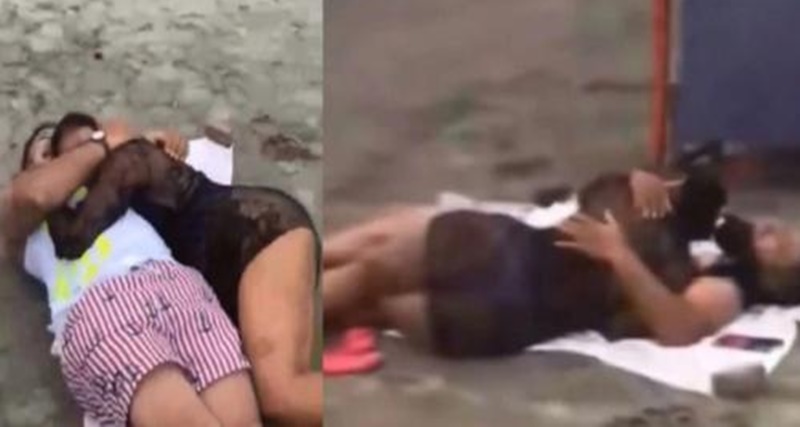 VIDEO – Mulher rastreia marido e o flagra com secretária na praia após ele mentir que estava trabalhando e o que ela faz é chocante.