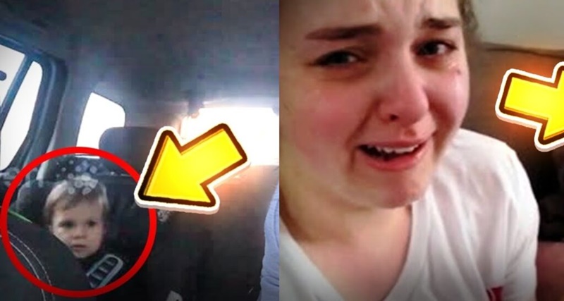 Mãe chama a polícia ao ver o que a filha de 3 anos fazia no banco de trás do carro – Veja o vídeo