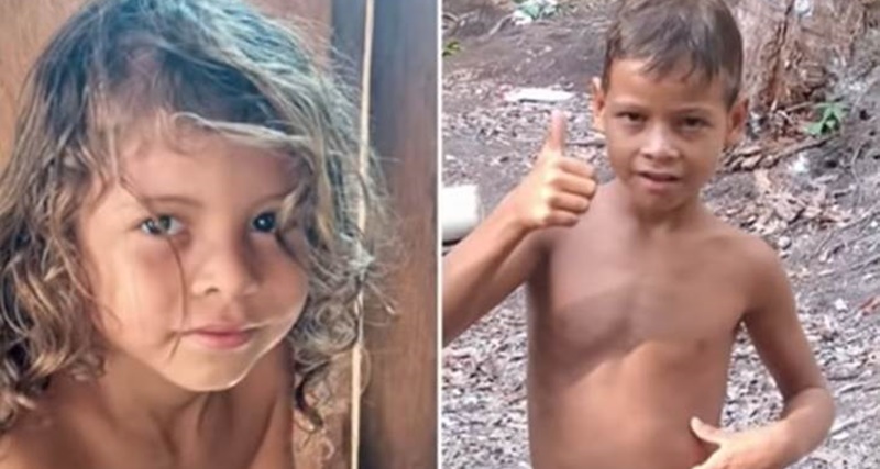 Menino de 9 anos, perdido na floresta, carrega irmão nas costas para ambos sobreviverem