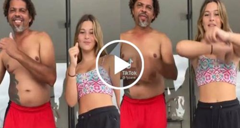 VÍDEO: Morador de rua GIVALDO ALVES grava vídeo com tiktoker, mas o que chamou a atenção é outra coisa, veja o vídeo