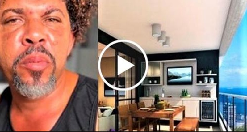 O famoso ‘mendigo galã’ ganhou um apartamento de luxo, mas quem deu vai te deixar chocado