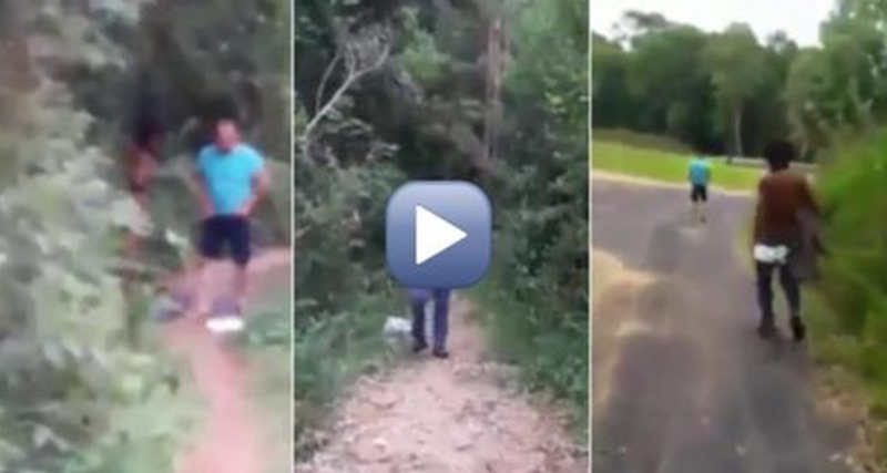 Virou moda! Mulher flagra marido ‘namorando’ com morador de rua – VÍDEO