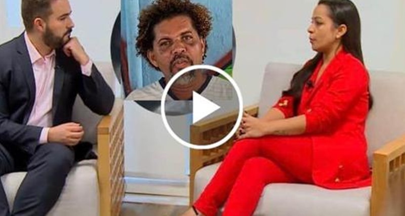 Sandra Fernandes, mulher que foi flagrada com sem-teto, concede primeira entrevista ao SBT e comove com suas revelações; Veja o vídeo