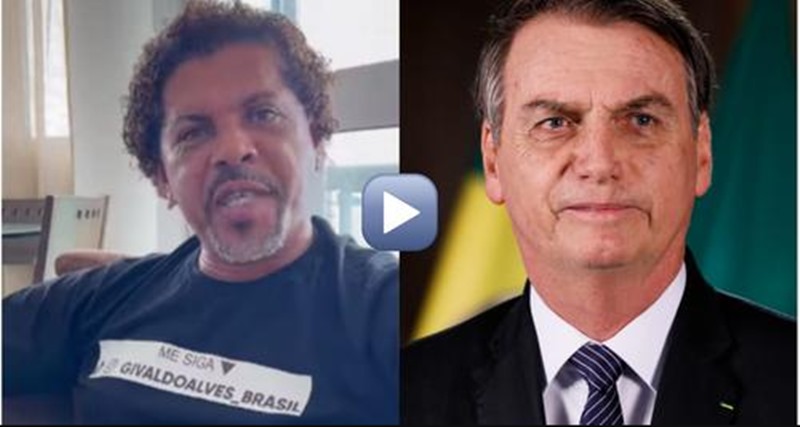 Mendigo se cansa e fala na lata umas verdades sobre o presidente JAIR BOLSONARO – VÍDEO