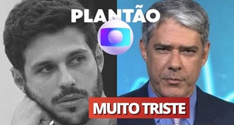 William Bonner entra ao vivo e dá notícia ao Brasil sobre Rodrigo Mussi: acaba de ser confirmado