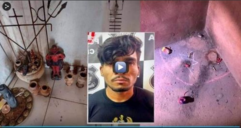 Após 10 meses da Morte de Lázaro, Polícia divulga fotos SATÂNICAS em sua casa ‘Você não vai acreditar’ Veja o vídeo