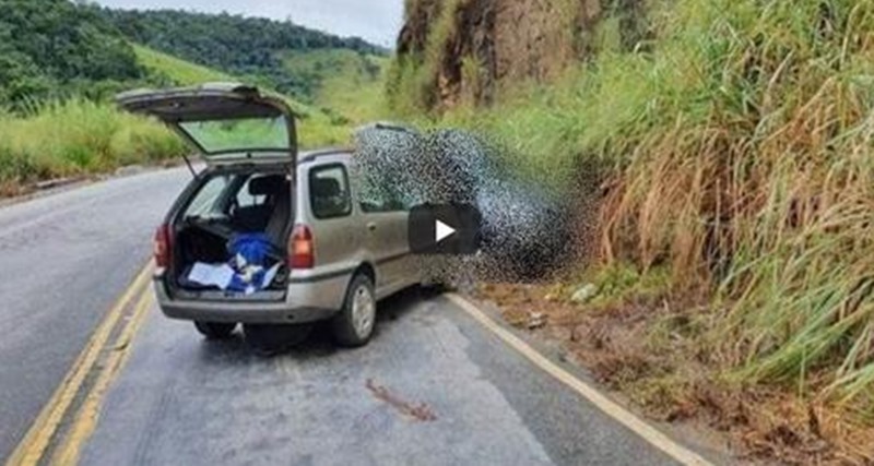 Ao ver filha morta em acidente, mãe pede para policial se afastar “Disse que pediria a Deus para levá-la”, em seguida morre – Vídeo