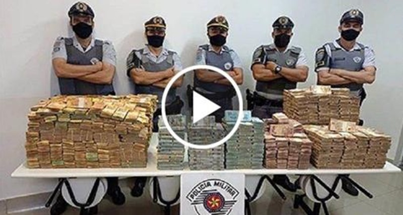 Polícia apreende mais de R$ 11 milhões em espécie em SP; você não vai acreditar onde o dinheiro estava