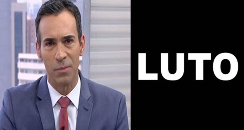 César Tralli entra às pressas e ao vivo e da a pior notícia do dia para o Brasil. ‘ELE MORREU’