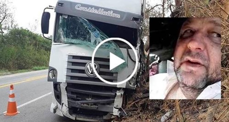 ‘O último adeus’ Homem preso ás ferragens, grava vídeo se despedindo da família e morre logo em seguida, após grave acidente…ver mais