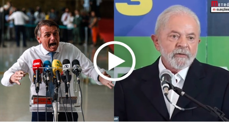 Após ser chamado de “Pinguço” por Bolsonaro ao vivo, LULA se cansa e ‘parte para cima’ de Bolsonaro
