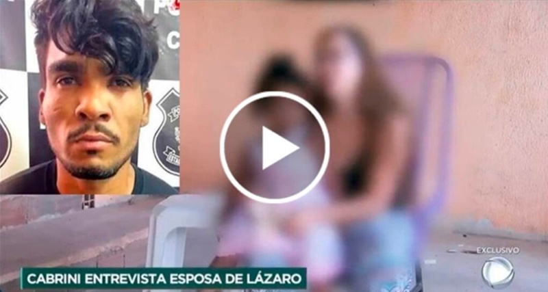 Em entrevista, mulher de Lázaro faz relatos sobre o marido e o que ela diz deixa todos CHOCADOS – VÍDEO