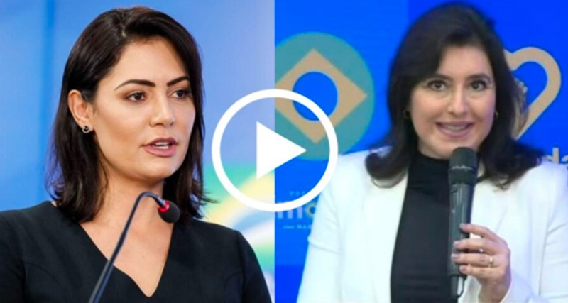 Simone Tebet declara apoio a Lula e manda recado CHOCANTE para Michelle Bolsonaro – VÍDEO