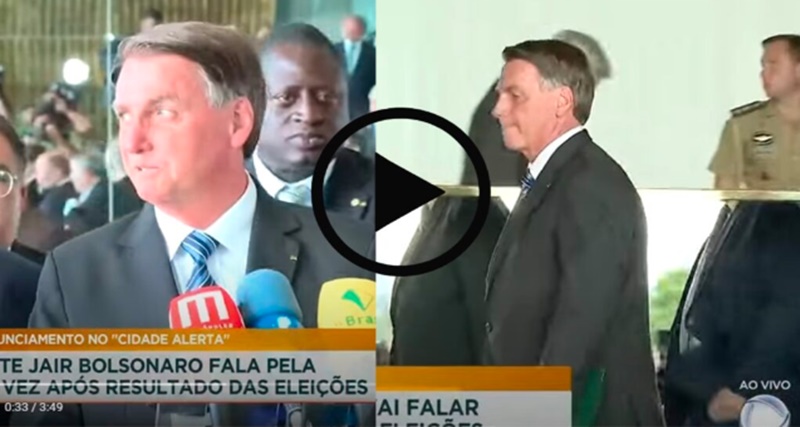 Em pronunciamento de Bolsonaro, detalhe chama atenção e COMOVE a todos – Vídeo