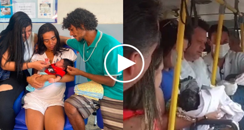 Bebê NASCE em ônibus e logo depois é RETIRADO da família porque…Ver mais