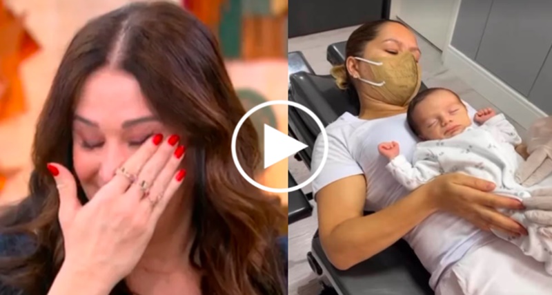 Filho recém-nascido de Claudia Raia é submetido a uma sessão de qui…Ver mais