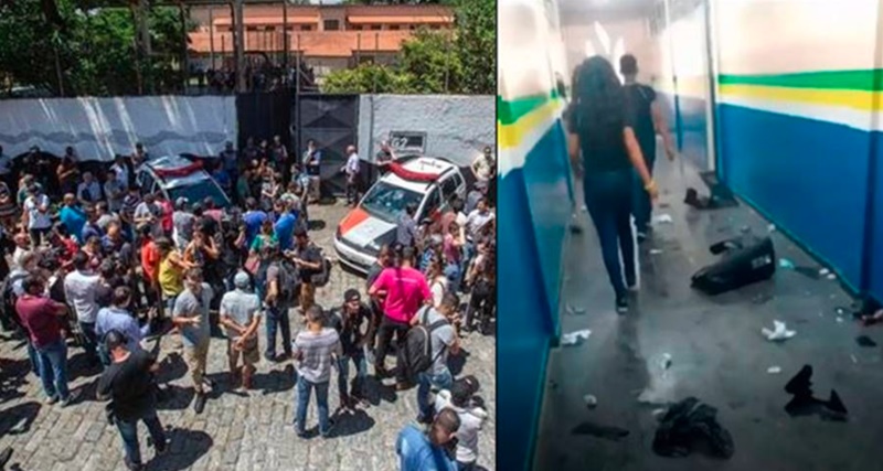 “OUTRO ATAQUE A ESCOLA” Aluno invade escola armad0 e atinge vários alunos e professores, causando uma… Ver mais