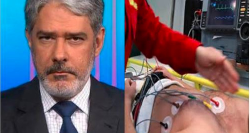 Luto! William Bonner entra as pressas ao vivo na Globo e dá notícia triste: ‘Infelizmente, ele se foi’