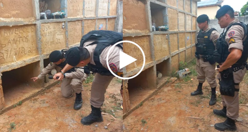 Homem vê cimento fresco em cemitéri0 e faz uma DESCOBERTA CHOCANTE: Havia uma…Ver mais