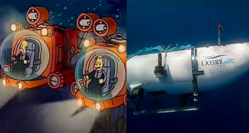Episódio de ‘Os Simpsons’ PREVIU a tragédia do submarino que procurava os restos do Titanic? – VEJA VÍDEO