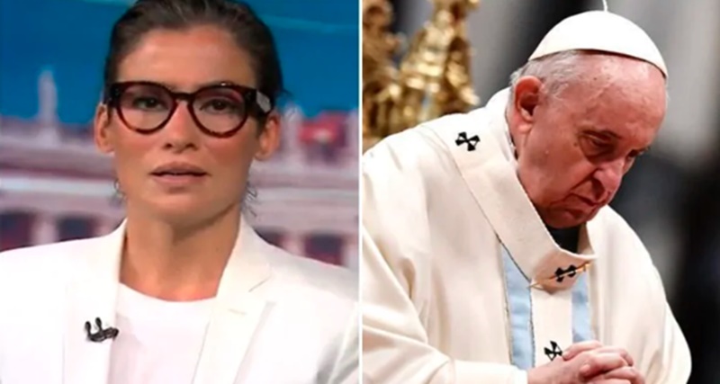 Coube a Renata Vasconcellos dar notícia sobre o Papa Francisco “Infelizmente foi confirmado’