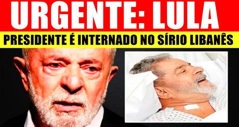 Após ser INTERNADO AS PRESSAS, acaba de chegar notícia sobre LULA e deixa todos EM CHOQUE