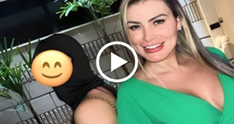 Filho de Andressa Urach grava mãe tendo relação íntima com outra mulher e web detona: ‘depois não chore’