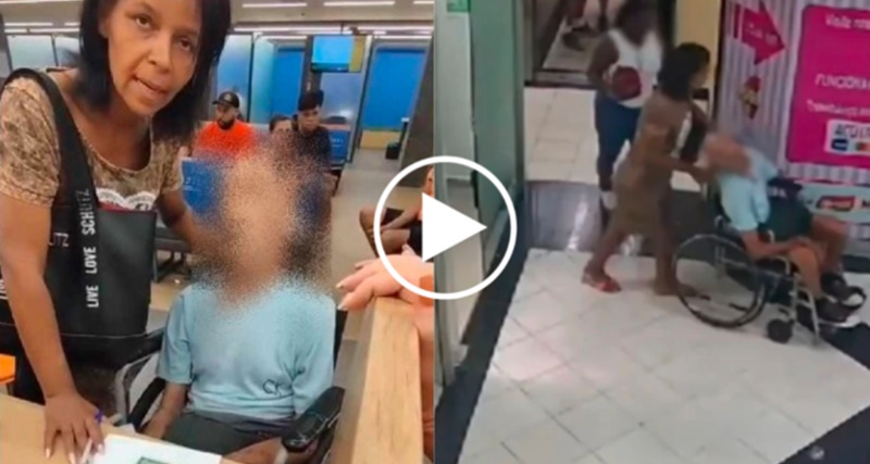 VAZA IMAGENS que mostram se idoso estava M0RT0 ou VIV0 antes de chegar ao banco com sobrinha: “Estava…Ver mais
