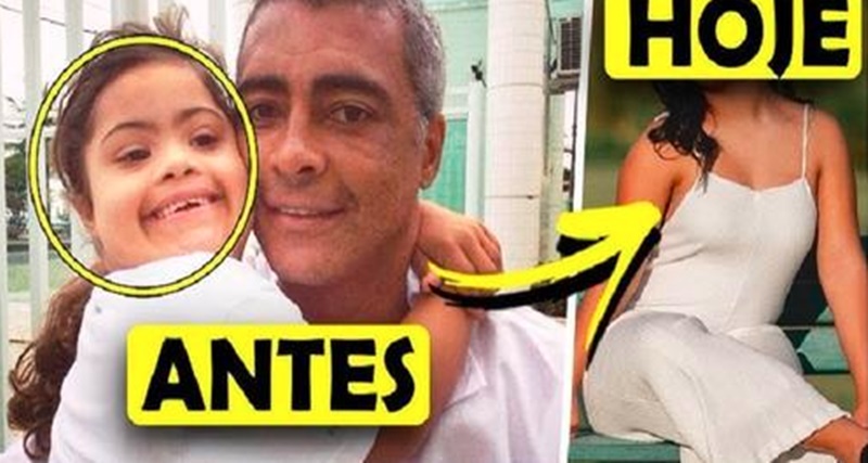 Lembra da filha especial de Romário? Respire fundo e veja neste vídeo como ela está atualmente