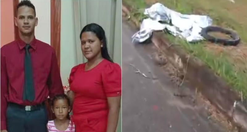 Quem são mãe, pai e filha de 7 anos que morreram tragicamente após sair de culto em igreja