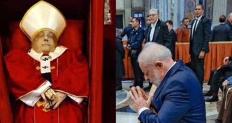 Atitude de Lula No Velório do Papa Francisco Assustou a Todos: “Esprem…Ver mais