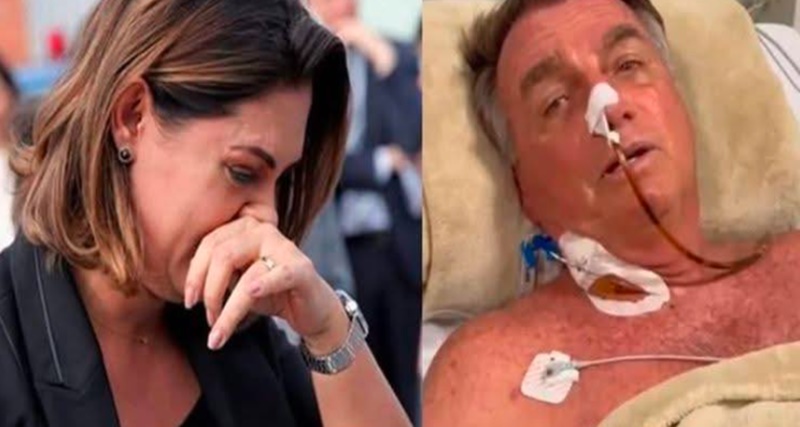 MEU DEUS: Michelle desesperada pede oração pelo JAIR que infelizmente t… Veja mais