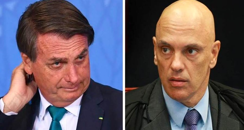 Frente a frente com Bolsonaro, Alexandre de Moraes diz que hoje ele vai s… Ver mais