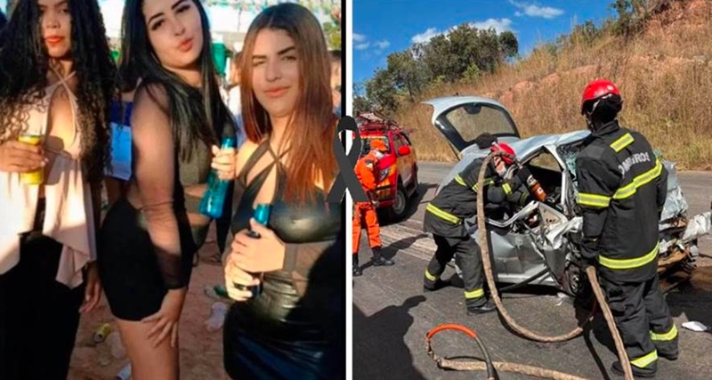 Tristeza e dor: Grave acidente tira a vida de 3 irmãs, elas era filho do Bru… Ver mais